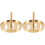 2Pièces Moule Encens DIY Brass Usage Maison Bureau 2