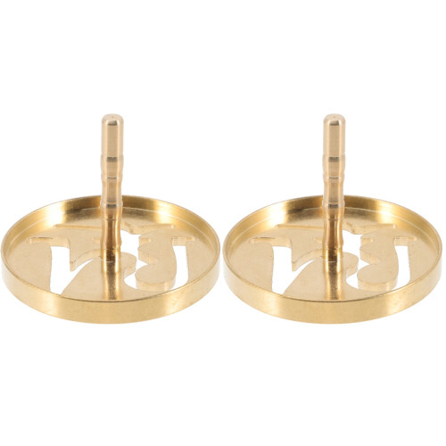 2Pièces Moule Encens DIY Brass Usage Maison Bureau 1