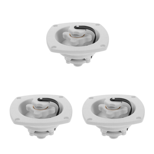 3Pièces Bouchon Rotatif D'arrivée D'eau Rv En PP Multifonction