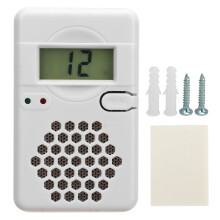 Carbon Monoxide Monitor With Real Time Data Monitoring, Battery Powered CO Detector With Sound Warning And Led Indicator, Suitable For Living Rooms