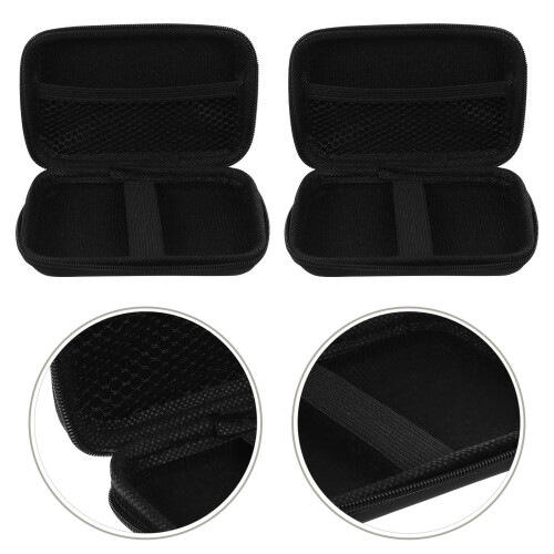 4Pièces Protection Micro Sans Fil Noire Eva Pour Accessoires 2