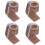 Flexibele Plintafdekking Zelfklevend Muurdecoratie Moulding Wit 3