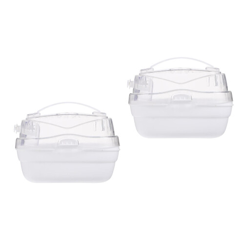 2Pièces Hamster Transport Compacte Pour Petit Animal 2