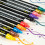 36Pièces Stylos Marqueurs Peinture Usage Couleurs Assorties 4