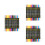 36Pièces Stylos Marqueurs Peinture Usage Couleurs Assorties 10