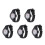 5Pièces Enfants Analogiques Bracelet Cuir 8