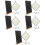 5Ensembles Tableau Noir Effaçable Bois Multiusage Maison Et Boutique 6
