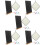 5Ensembles Tableau Noir Effaçable Bois Multiusage Maison Et Boutique 7