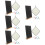 5Ensembles Tableau Noir Effaçable Bois Multiusage Maison Et Boutique 10