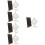 5Ensembles Tableau Noir Effaçable Bois Multiusage Maison Et Boutique 11