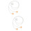 2Pièces Rose Portable Antiperte Pour Casque Fil 2