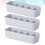Grey Small Sock Storage Box for Underwear Ties and Drawer Use 4