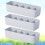 Grey Small Sock Storage Box for Underwear Ties and Drawer Use 5