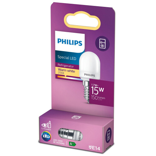 Philips LED E14 Refrigerator T25 Pear 15W Frost 150lm
