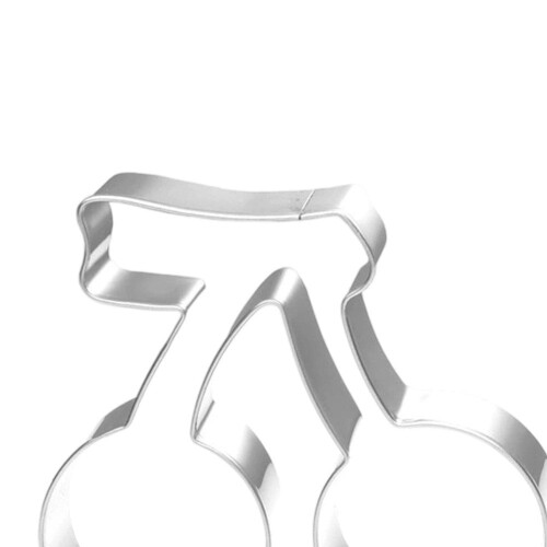 Cherry fruit cookie cutter stainless steel 1 piece 2
