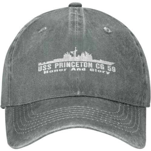 USS Princeton CG-59 Ρυθμιζόμενο καπέλο μπέιζμπολ 1