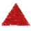 Heart-shaped PVC glitter paillettes 30g 3