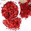 Heart-shaped PVC glitter paillettes 30g 6