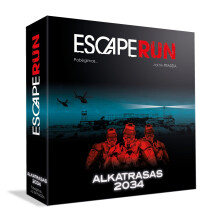 Taktikspiel Escaperun Alcatraz 2034 (In litauischer Sprache)