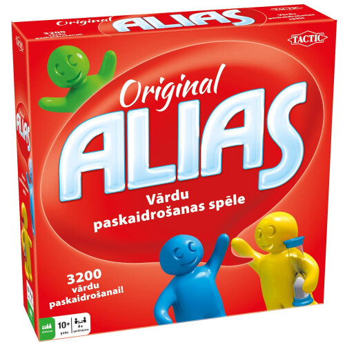 Taktik-Brettspiel Alias Original (in lettischer Sprache)
