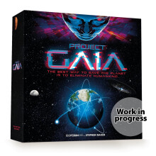 Taktik-Brettspiel Escape Run: Project Gaia (in litauischer Sprache)
