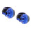 4Pièces Coupelles Fourche Alliage Noir Durable 10