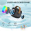 Mini Karaoke Machine with 2 Wireless Mics and Party Lights 2