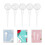 28Pièces Tubes Gloss Transparent Pour Voyage 10