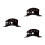3Pièces Pont Violon Noir Outil Mesure Réparation Précise 6