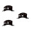3Pièces Pont Violon Noir Outil Mesure Réparation Précise 9