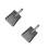 2Pcs Practical Grey Steel Garden Tools for Efficient Gardening 10