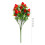 3Pcs Realistic Red Artificial Strawberry Branches for Wreaths and Table Decor 2