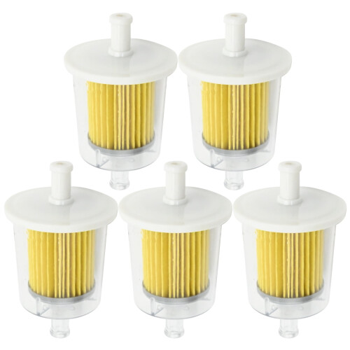 Fuel Filter Inline 3/8 inch 5 pcs 2