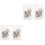 200Pièces Supports ABS Pour LED , Fixation Fiable 4