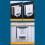 Leakproof foldable trash can for cabinet door mounting 5