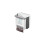 Leakproof foldable trash can for cabinet door mounting 8