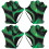2Paires De Natation Silicone Ajustables Multicolores Résistants 4