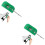 2Pièces Affûteur Portable Vert Pour À Avec Sable 5