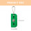 2Pièces Affûteur Portable Vert Pour À Avec Sable 8