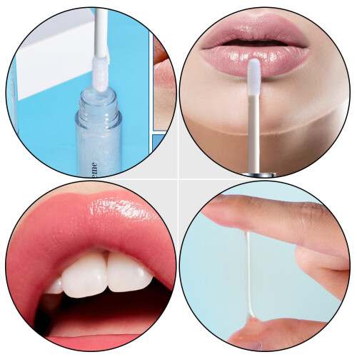 3Pièces Rose Transparent Hydratant Protecteur 2