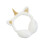 2St Unicorn Oorbeschermers Winter Wit Decoratie 11