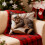 Μαξιλαροθήκη Sleeping Cats - Κοντό πέλος, μαλακό βελούδινο κάλυμμα μαξιλαριού με άνετο 6