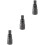 3Pièces Extracteur Volant Argenté Compatible Usage Durable 5