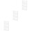 9Pièces Accessoires Volets Clips Fixes Rideaux Transparente 5