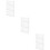 9Pièces Accessoires Volets Clips Fixes Rideaux Transparente 9