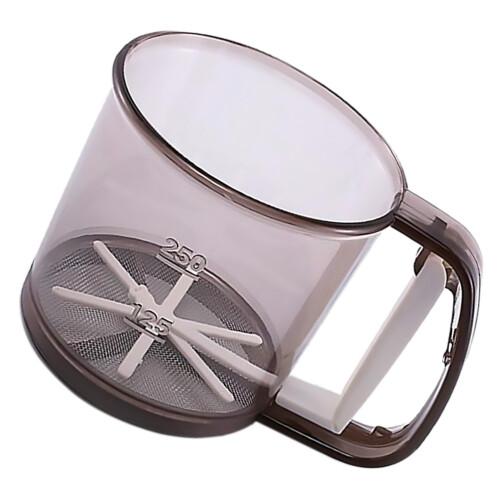 2Pcs Coffee Handheld Flour Sifter Stainless Steel Mesh for Baking