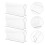 9Pièces Accessoires Volets Clips Fixes Rideaux Transparente 10
