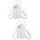 2Pièces Distributeur D'eau Transparent 7