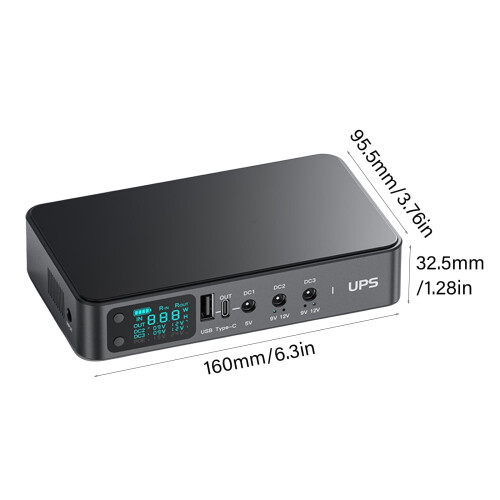 Φορητό Wifi Routers Αδιάλειπτης Παροχής Ρεύματος Energy Backup 5V9V12V Ρυθμιζόμενες Τάσεις 2
