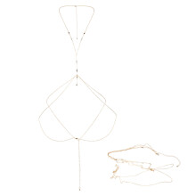 1Gouden Kettinkje Lichaam Elegant En Duurzaam Sieraden